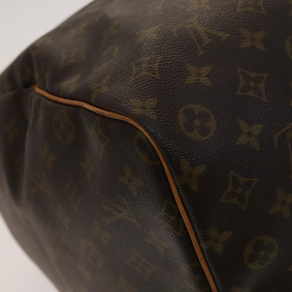 Louis Vuitton Keepall Bag Monogram Canvas Brown Canvas Travel Bag
