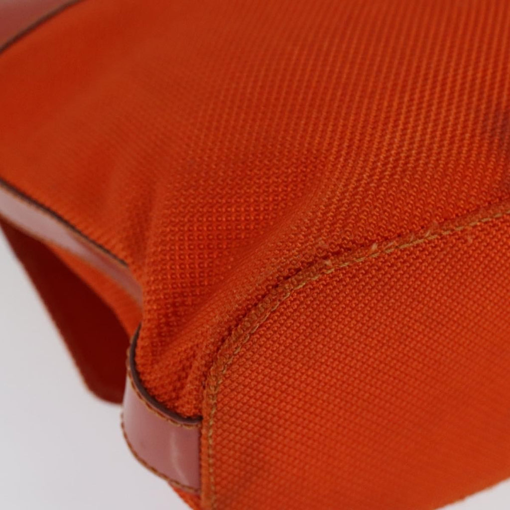 Celine Shoulder Bag Canvas Orange Canvas Shoulder Bag Bag