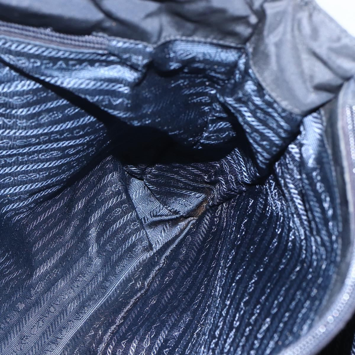 Prada Vintage Shoulder Bag Tessuto Black Nylon Shoulder Bag Bag