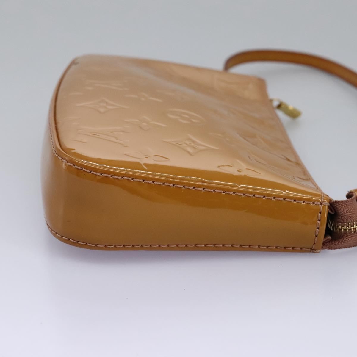 Louis Vuitton Pochette Accessoires Patent Leather Pink Patent_Leather Bag