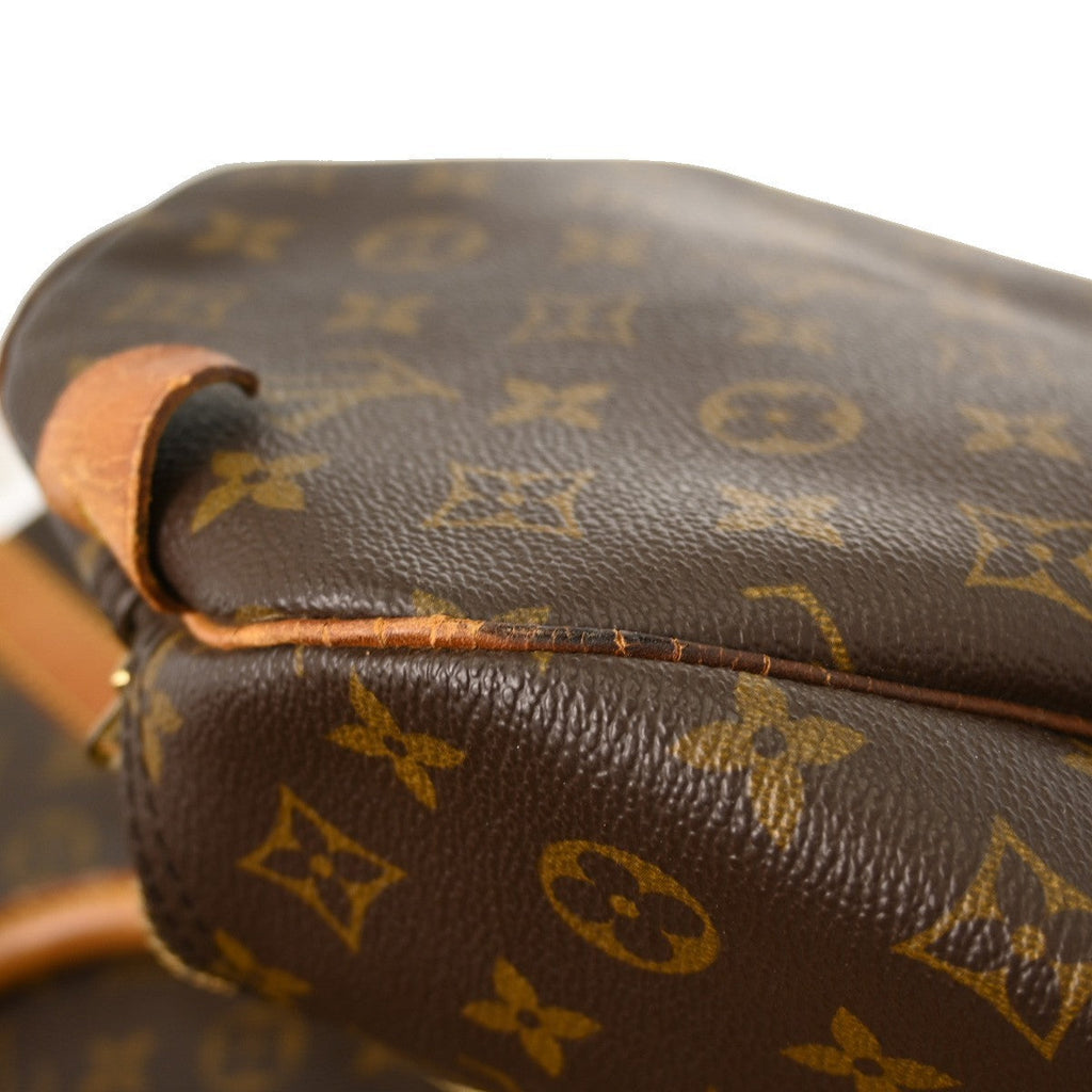 Louis Vuitton Keepall Bag Monogram Canvas Brown Canvas Travel Bag