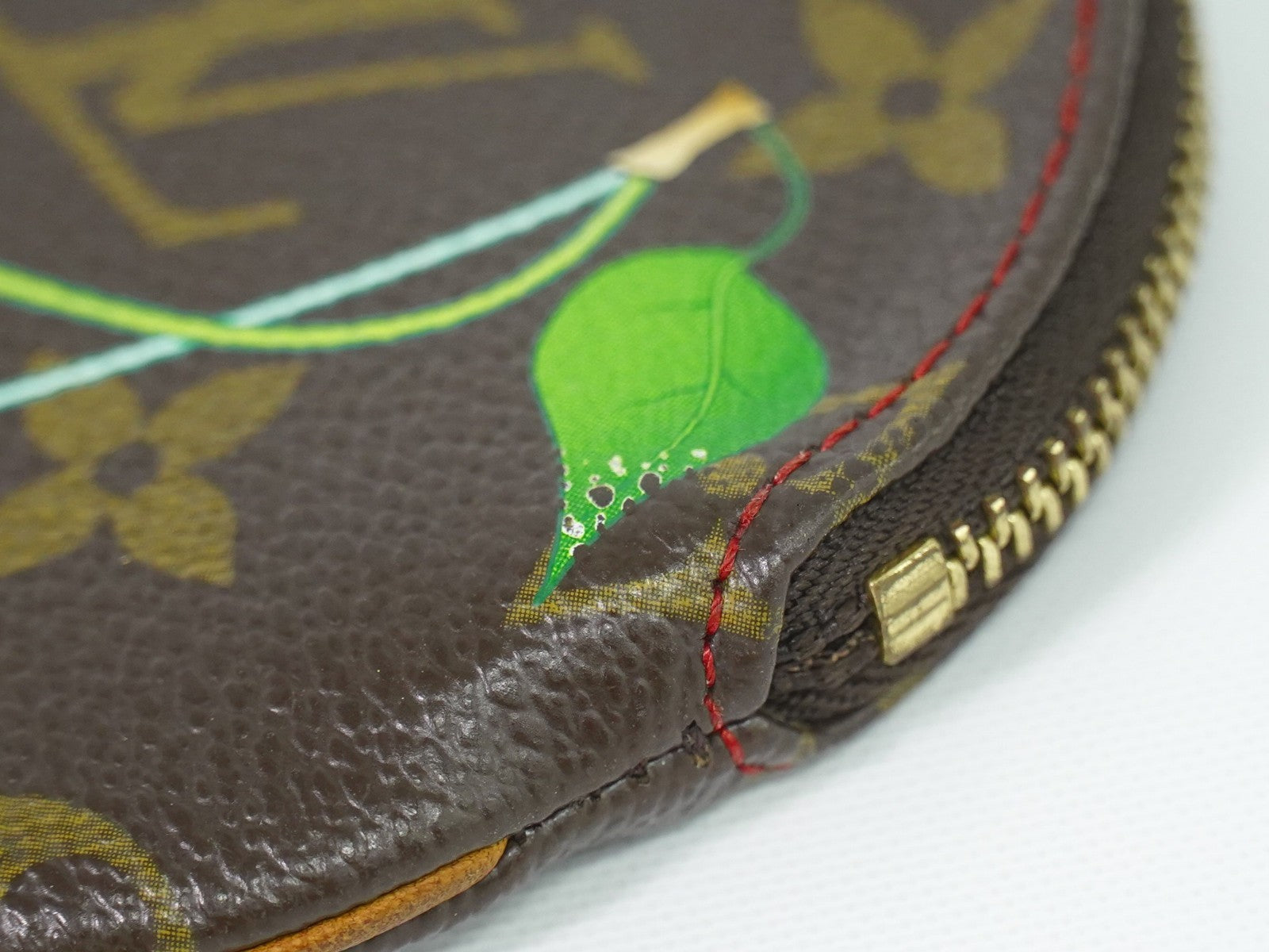 Louis Vuitton X Takashi Murakami Zippy Wallet Monogram Empreinte Leather Multicolour Canvas Wallets Accessory