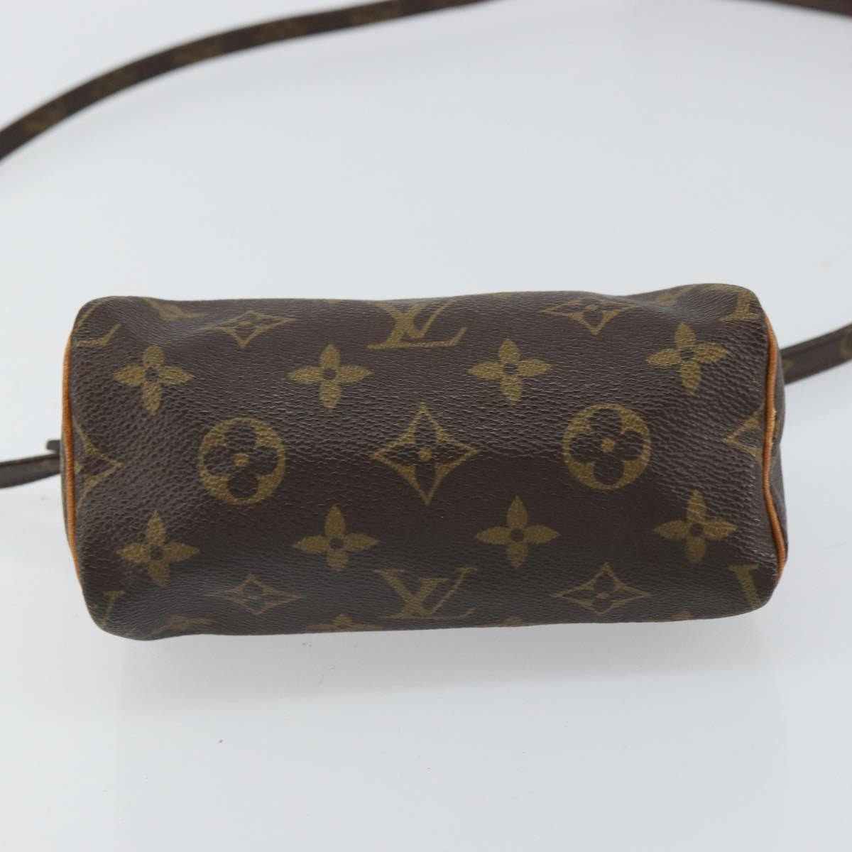 Louis Vuitton Speedy Mini Hl Handbag Monogram Canvas Brown Canvas Handbag