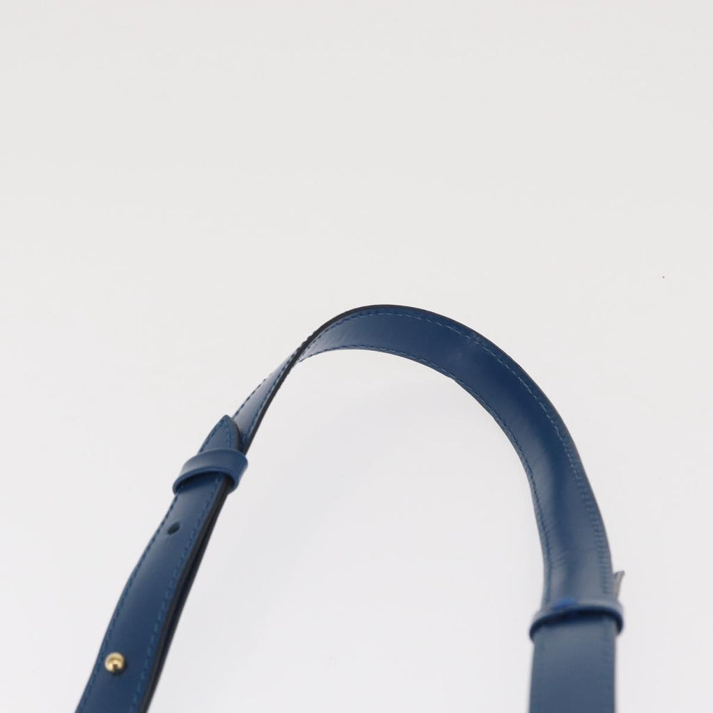 Louis Vuitton Cluny Shoulder Bag Epi Leather Blue Leather Shoulder Bag