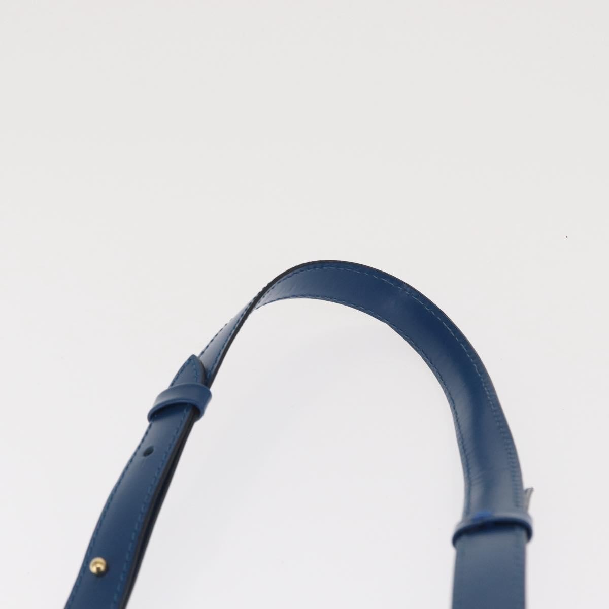 Louis Vuitton Cluny Shoulder Bag Epi Leather Blue Leather Shoulder Bag