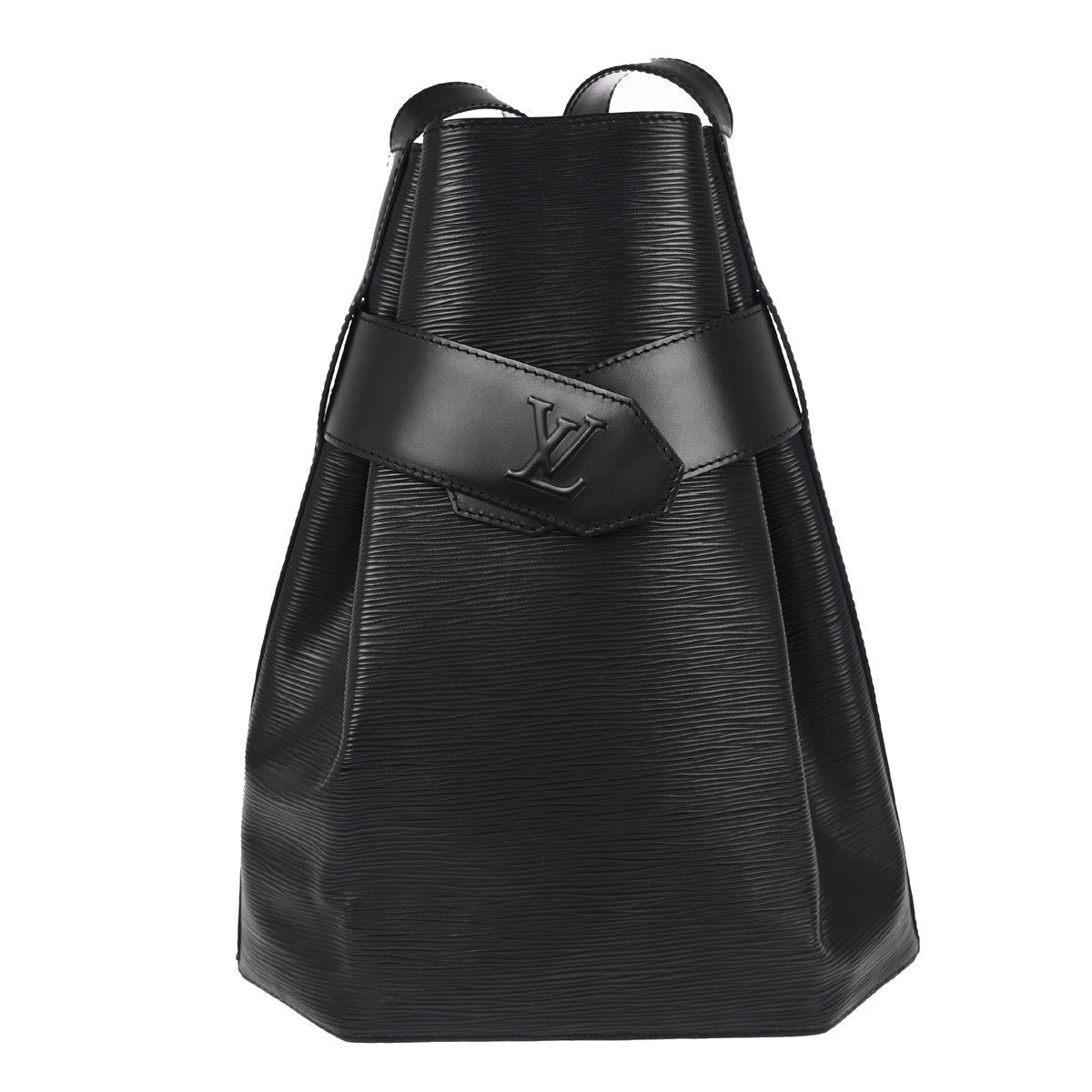 Louis Vuitton Vintage Sac D'epaule Handbag Epi Leather Black Leather Shoulder Bag
