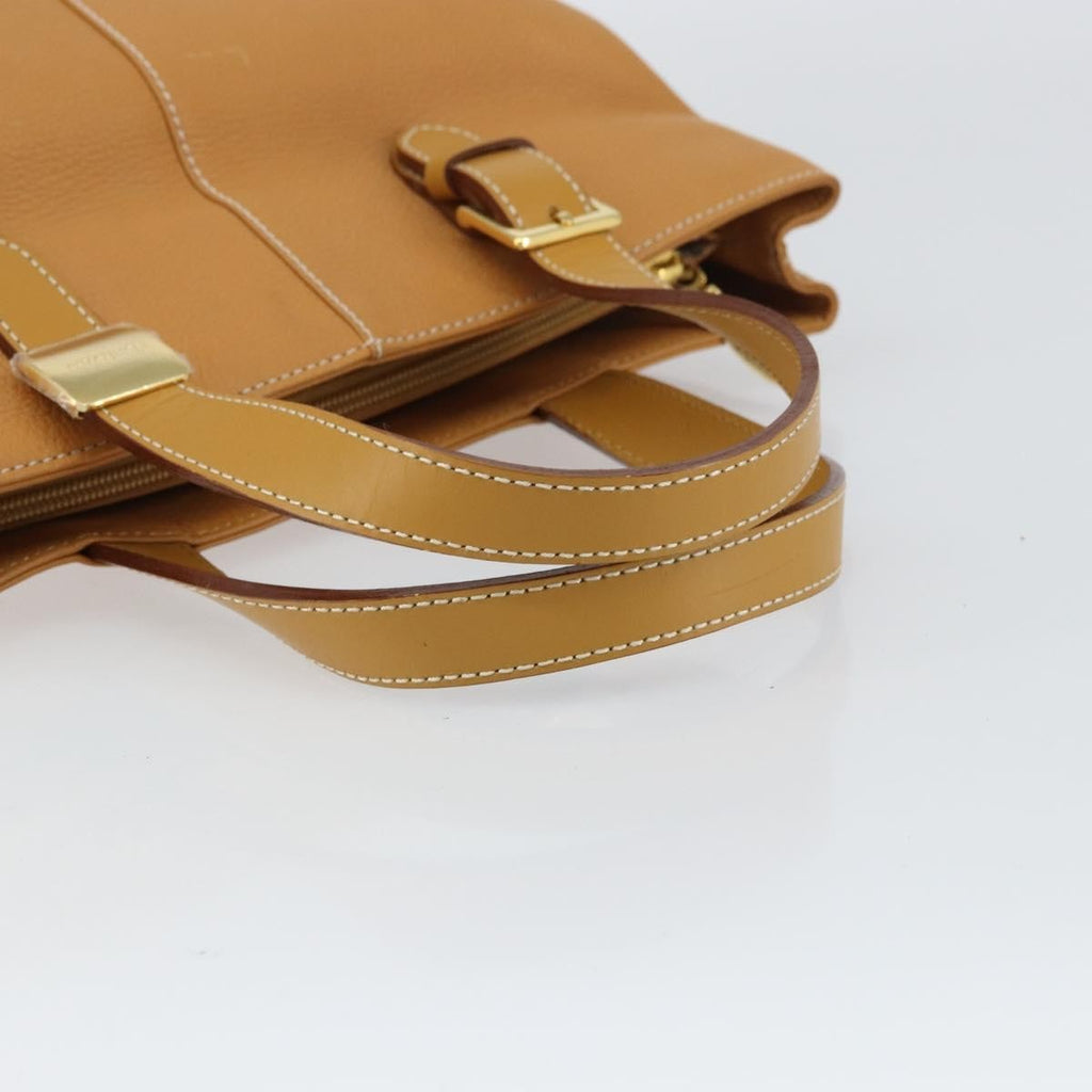 Burberry Vintage Tote Bag Leather Beige Leather Tote Bag