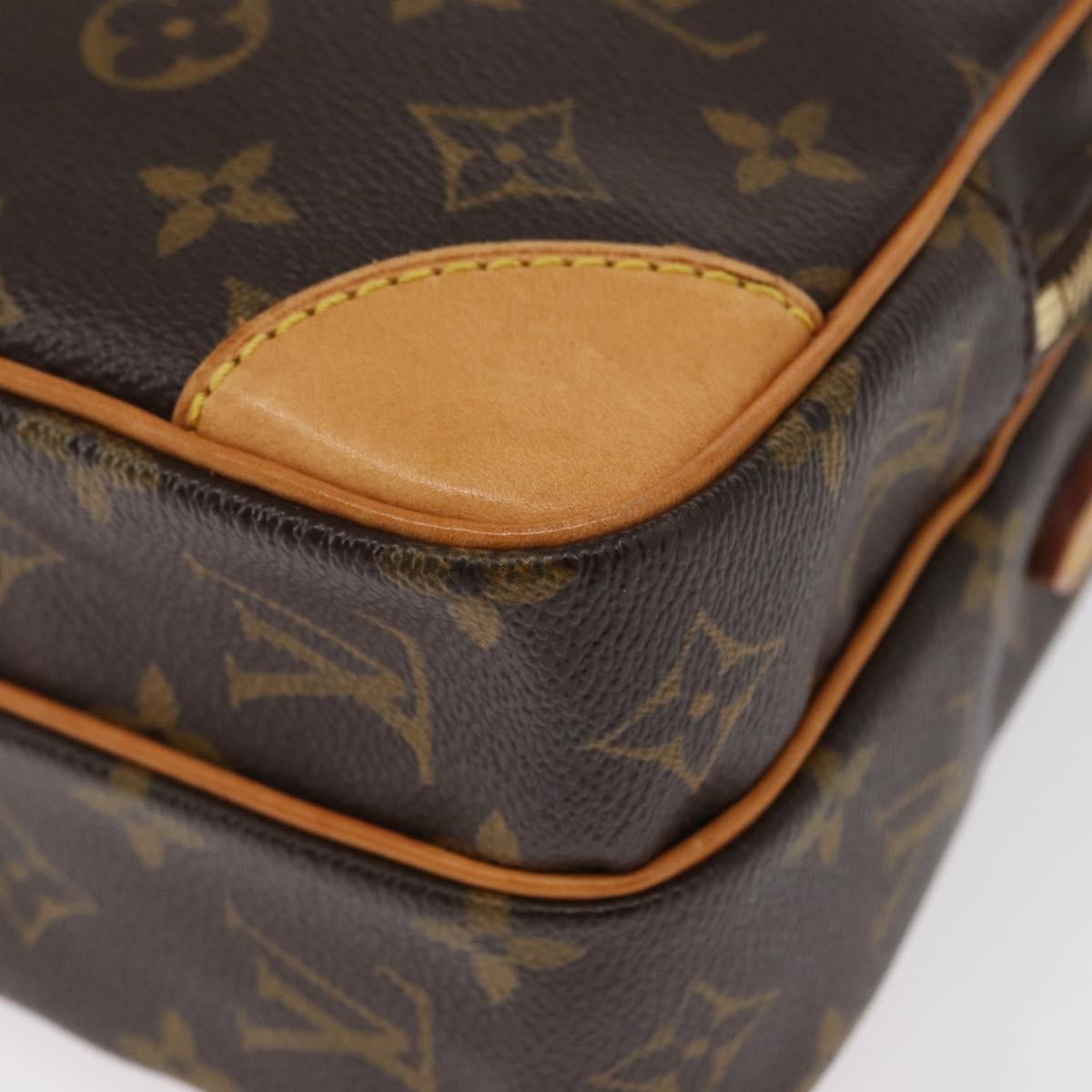 Louis Vuitton Amazone Bag Monogram Canvas Brown Canvas Shoulder Bag