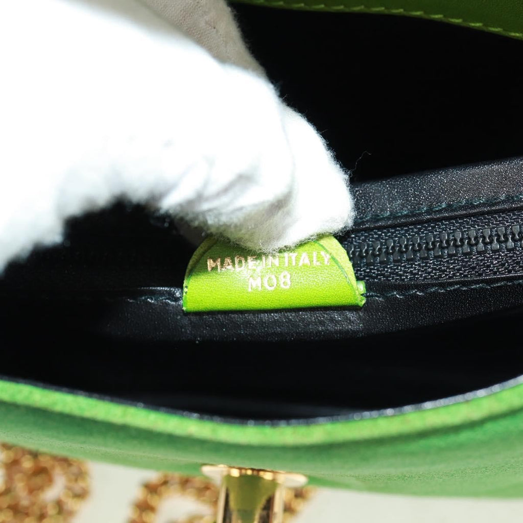 Celine Vintage Shoulder Bag Suede Green Suede Shoulder Bag Bag