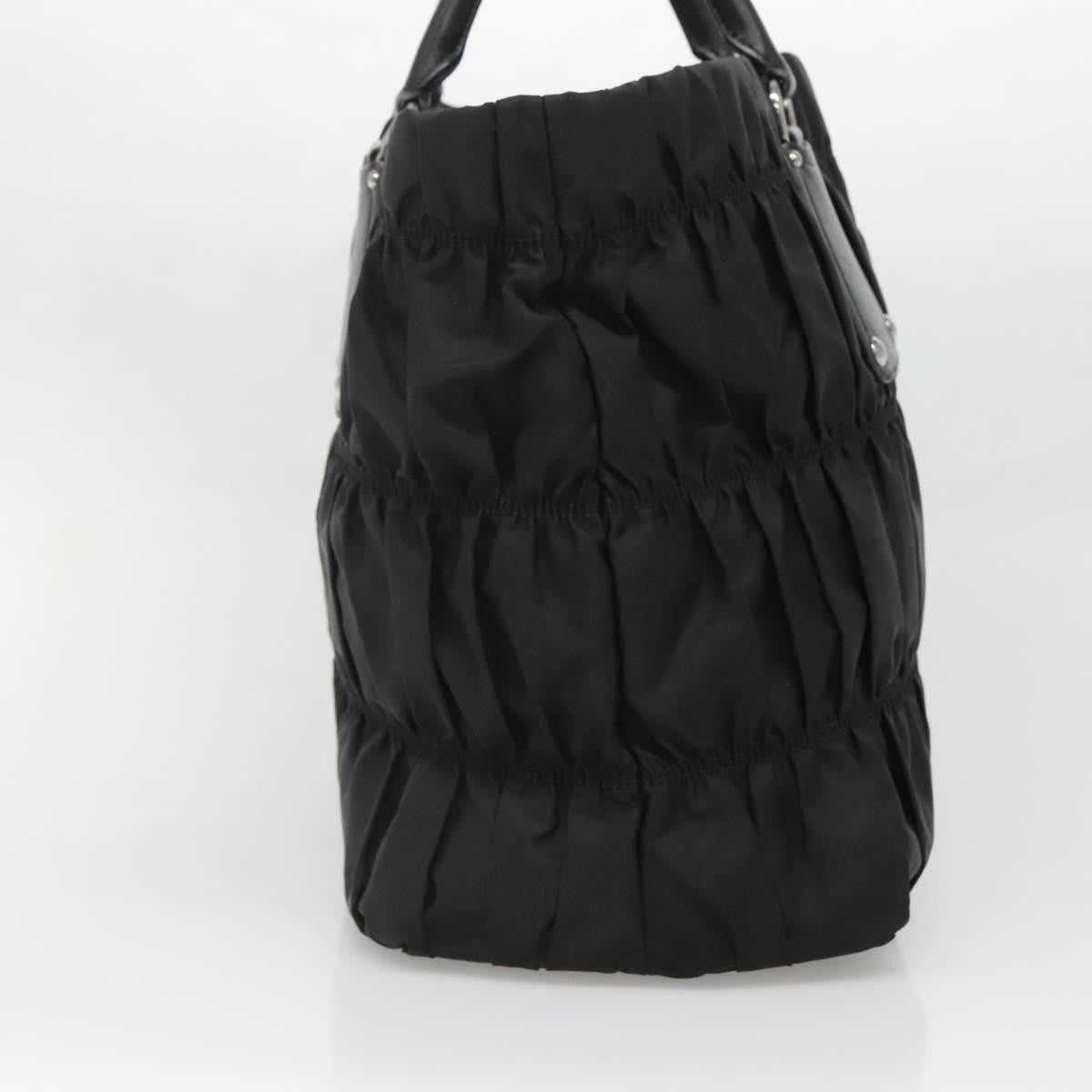 Prada Gaufre Tote Tessuto Black Nylon Bag