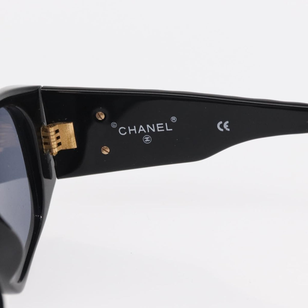 Chanel Logo Cc Sunglasses Plastic Black Plastic Sunglasse Accessory