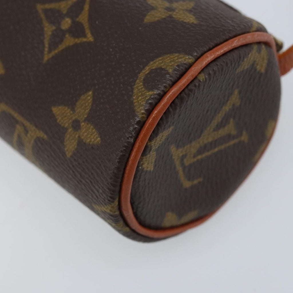 Louis Vuitton Papillon Pochette Monogram Canvas Brown Canvas Clutche & Pouche Bag