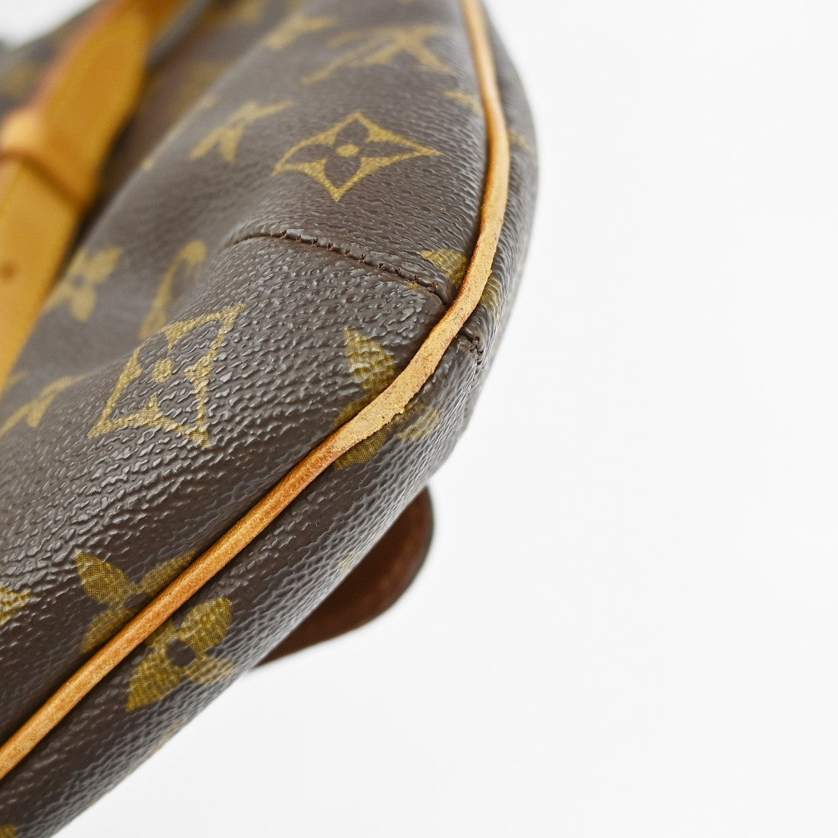 Louis Vuitton Musette Handbag Monogram Canvas Brown Canvas Shoulder Bag