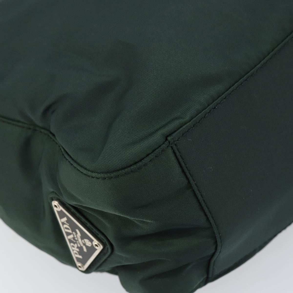 Prada Vintage Tote Tessuto Khaki Nylon Tote Bag Bag