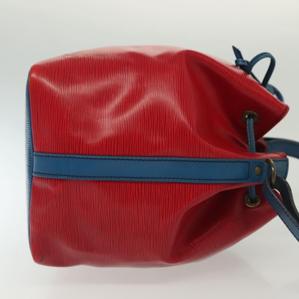 Louis Vuitton Petit Noe Handbag Epi Leather Red Leather Shoulder Bag