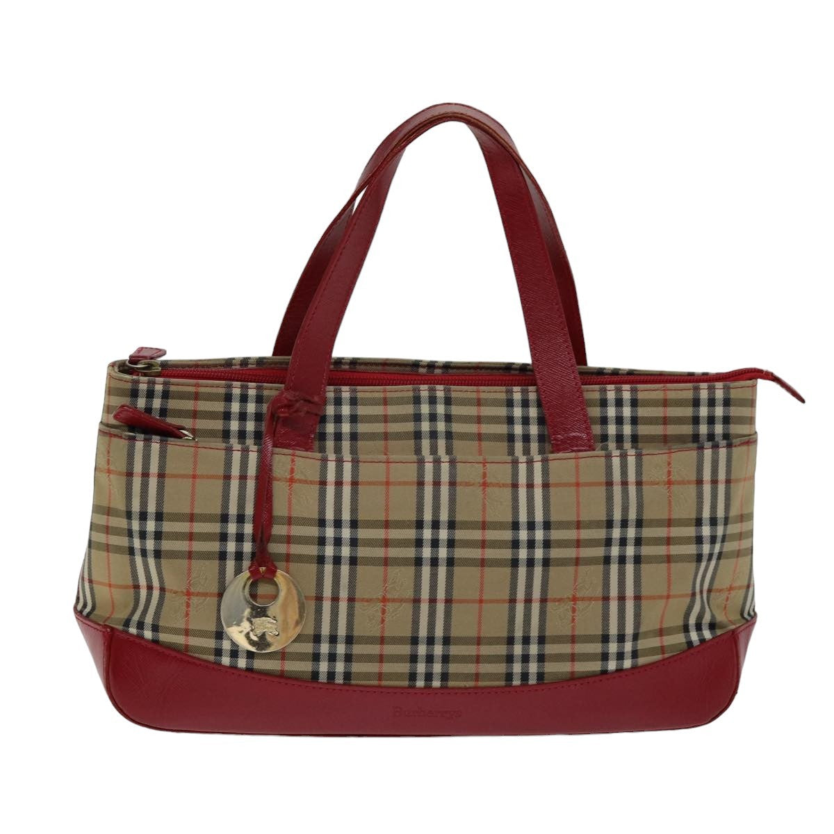 Burberry Nova Check Handbag Nova Check Canvas Beige Canvas Handbag