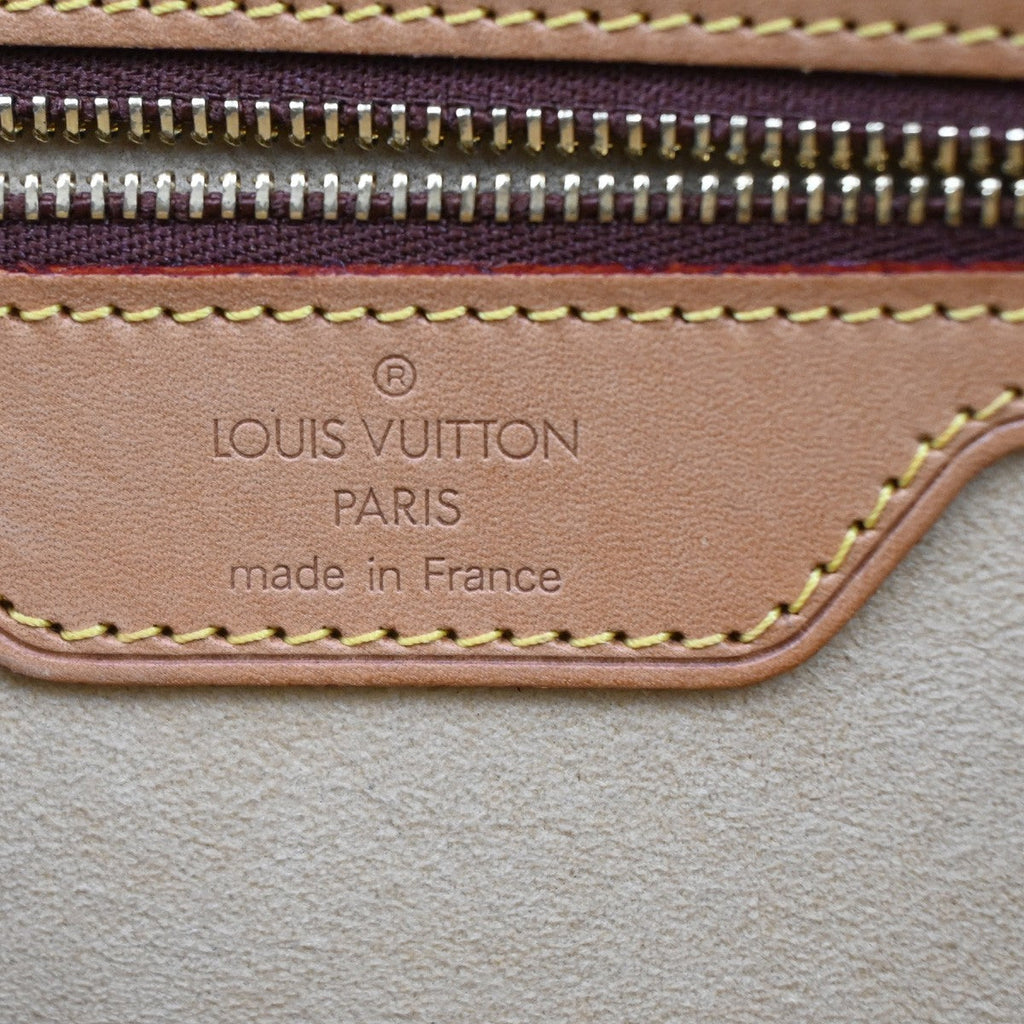 Louis Vuitton Babylone Handbag Monogram Canvas Brown Canvas Shoulder Bag