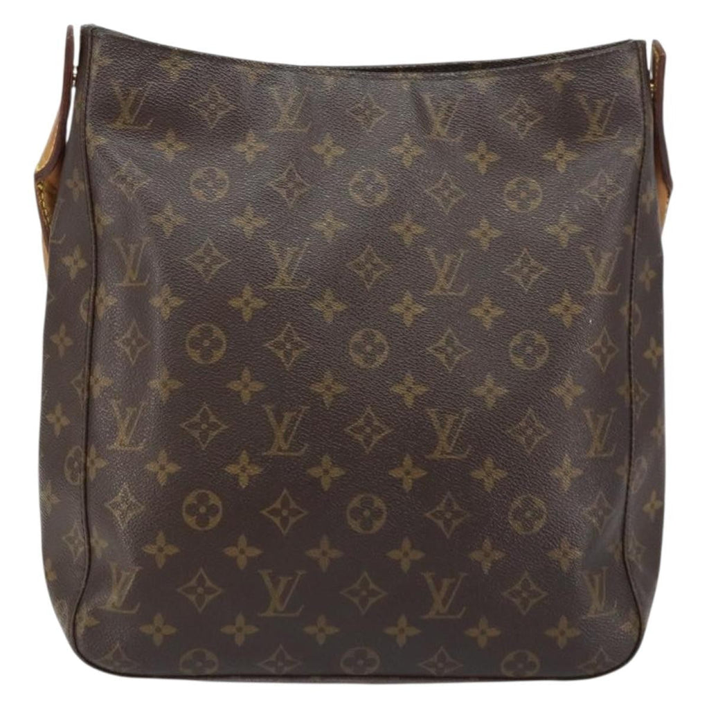 Louis Vuitton Monogram Looping Handbag Monogram Canvas Brown Canvas Shoulder Bag