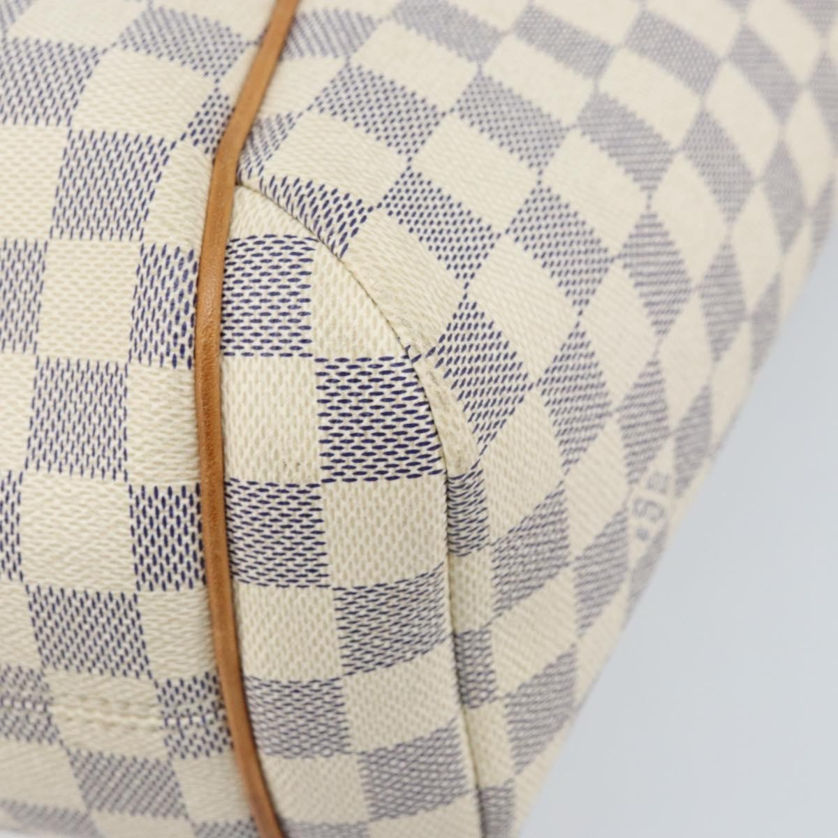 Louis Vuitton Totally Handbag Damier Azur Blue Canvas Tote Bag