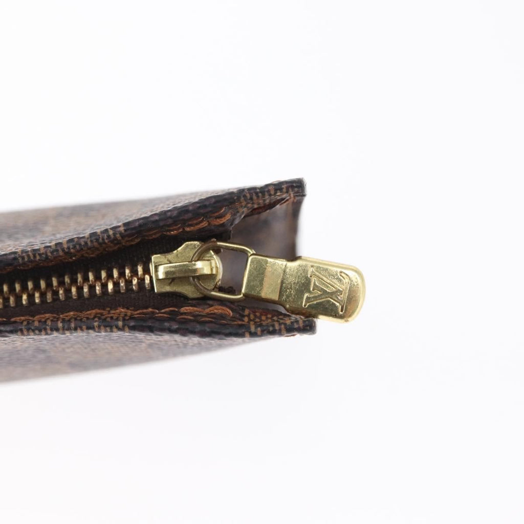 Louis Vuitton Marais Bucket Zip Pouch Damier Brown Canvas Clutche & Pouche Bag