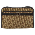 Christian Dior Trotter Shoulder Bag Canvas Beige Canvas Shoulder Bag Bag (Pre-Owned)
