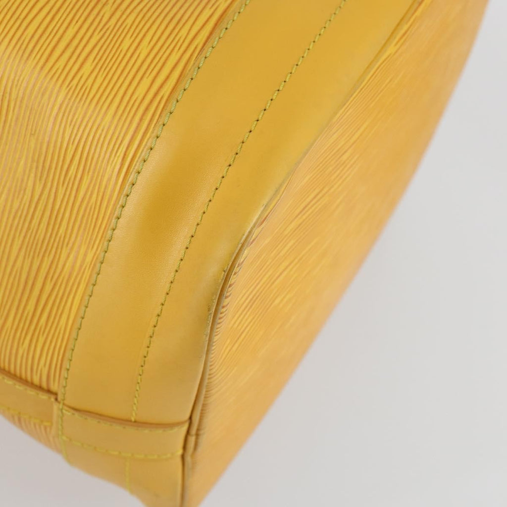 Louis Vuitton Noe Handbag Epi Leather Yellow Leather Shoulder Bag