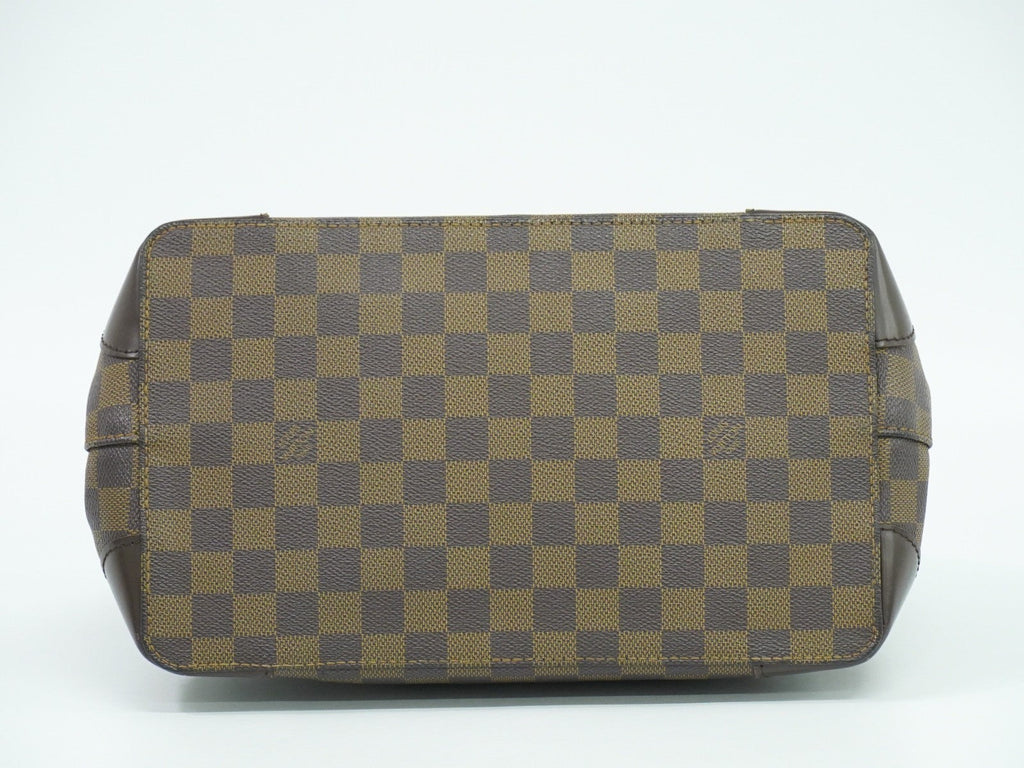Louis Vuitton Hampstead Handbag Damier Brown Canvas Handbag