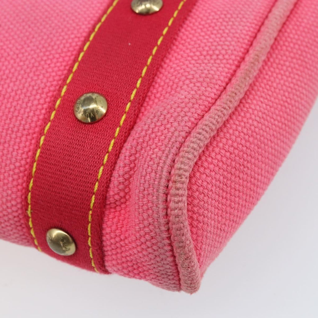 Louis Vuitton Antigua Tote Canvas Pink Canvas Handbag