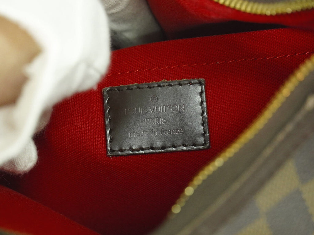 Louis Vuitton Thames Handbag Damier Brown Canvas Bag