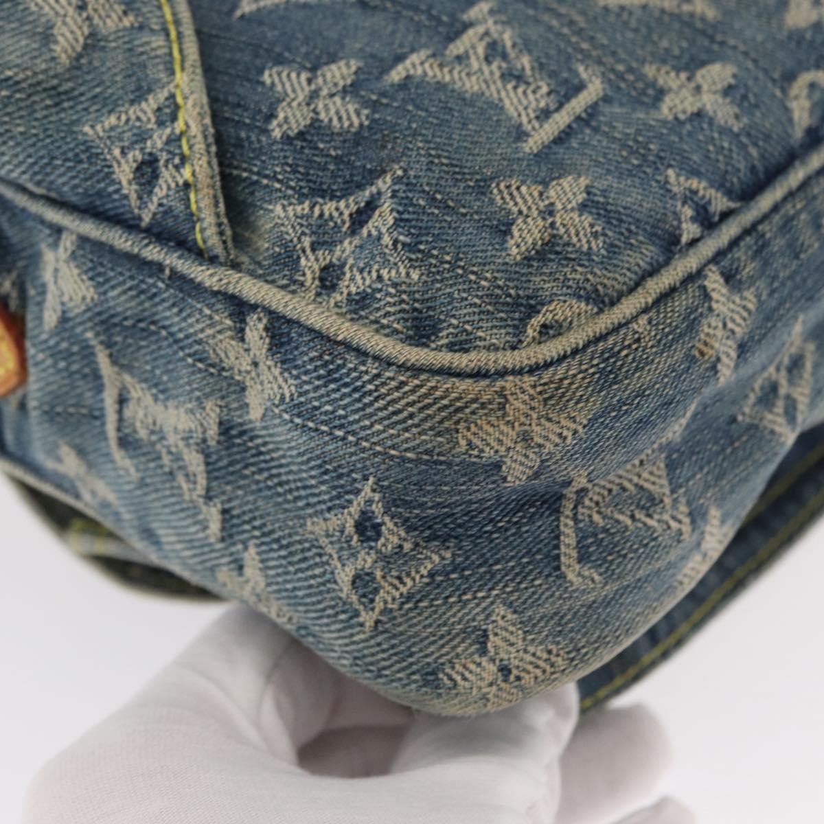 Louis Vuitton Bum Bag Denim Blue Denim_Jeans Shoulder Bag