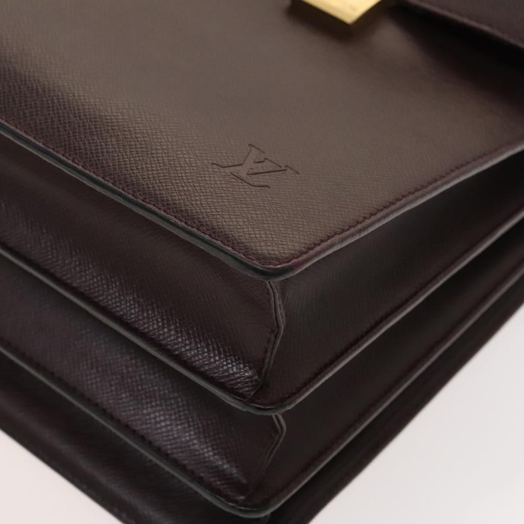 Louis Vuitton Rendez-Vous Shoulder Bag Monogram Metal Calfskin Brown Leather Bag