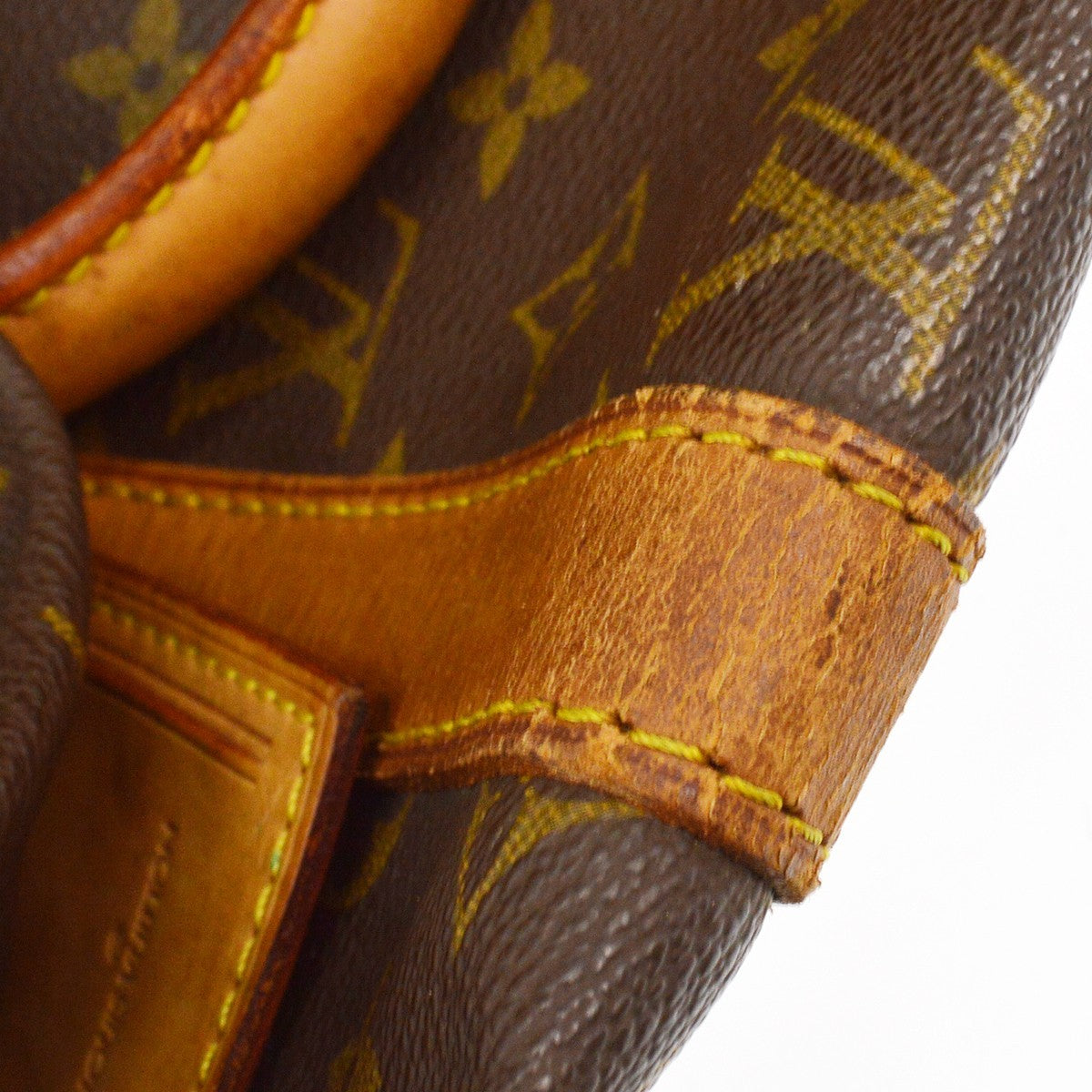 Louis Vuitton Keepall Bag Monogram Canvas Brown Canvas Travel Bag
