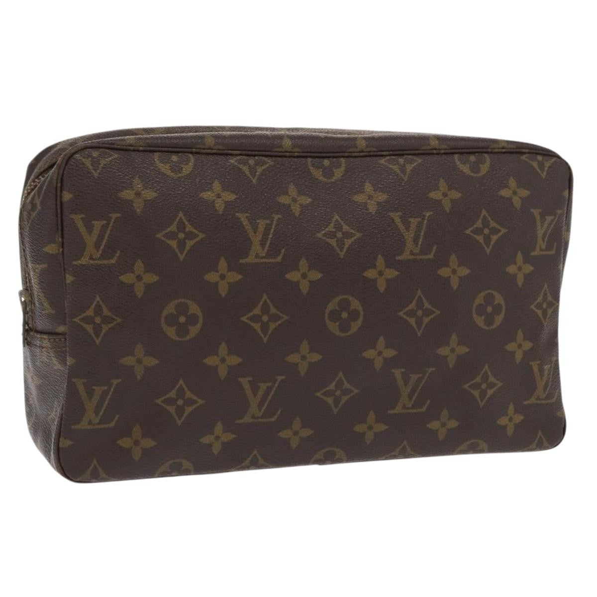 Louis Vuitton Trousse Toilette Monogram Canvas Brown Canvas Clutche & Pouche Bag
