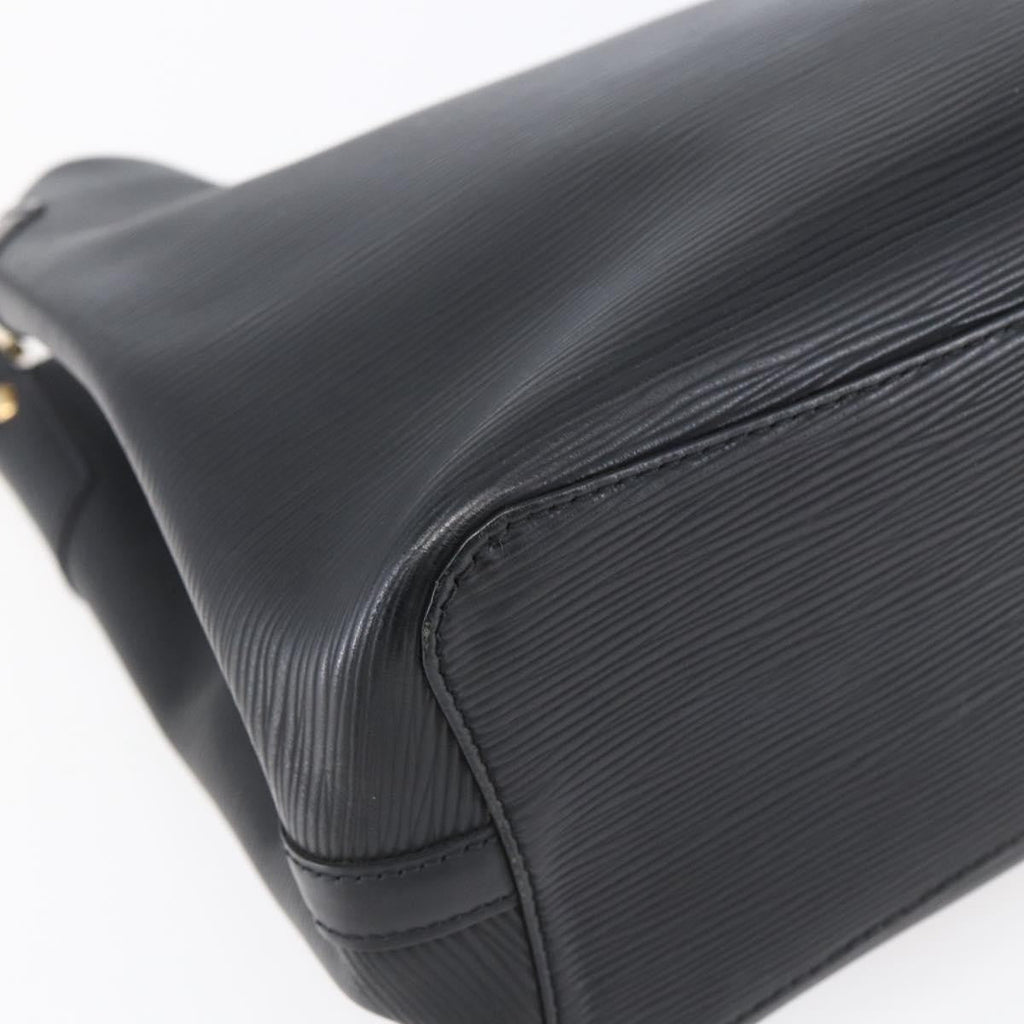 Louis Vuitton Mandara Handbag Epi Leather Black Leather Shoulder Bag