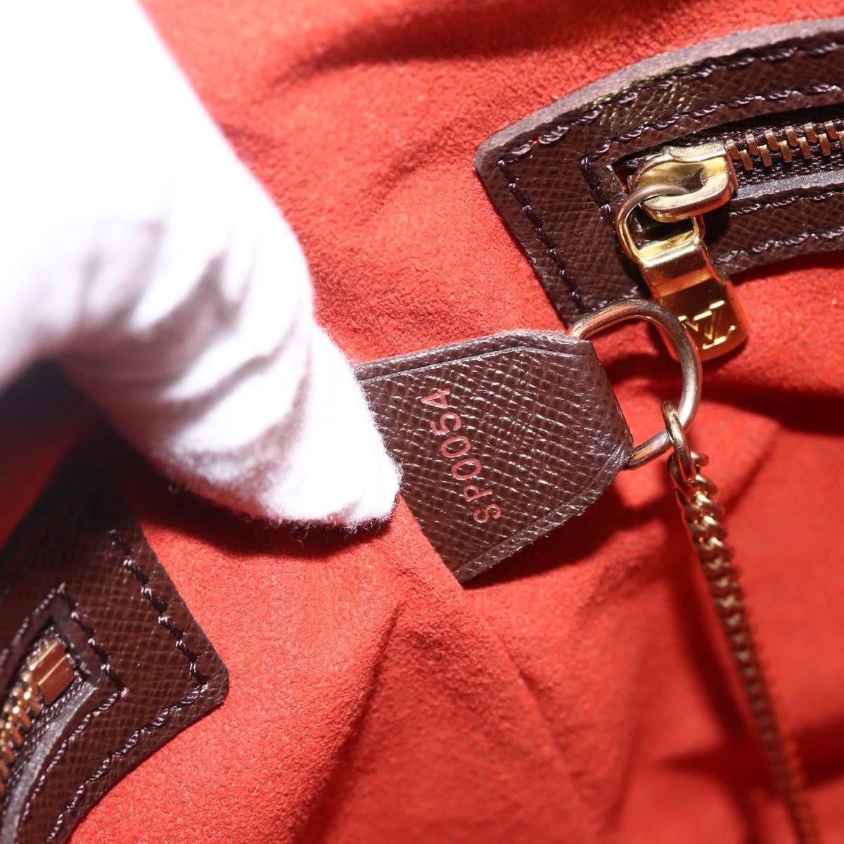 Louis Vuitton Marais Bucket Bag Damier Brown Canvas Shoulder Bag