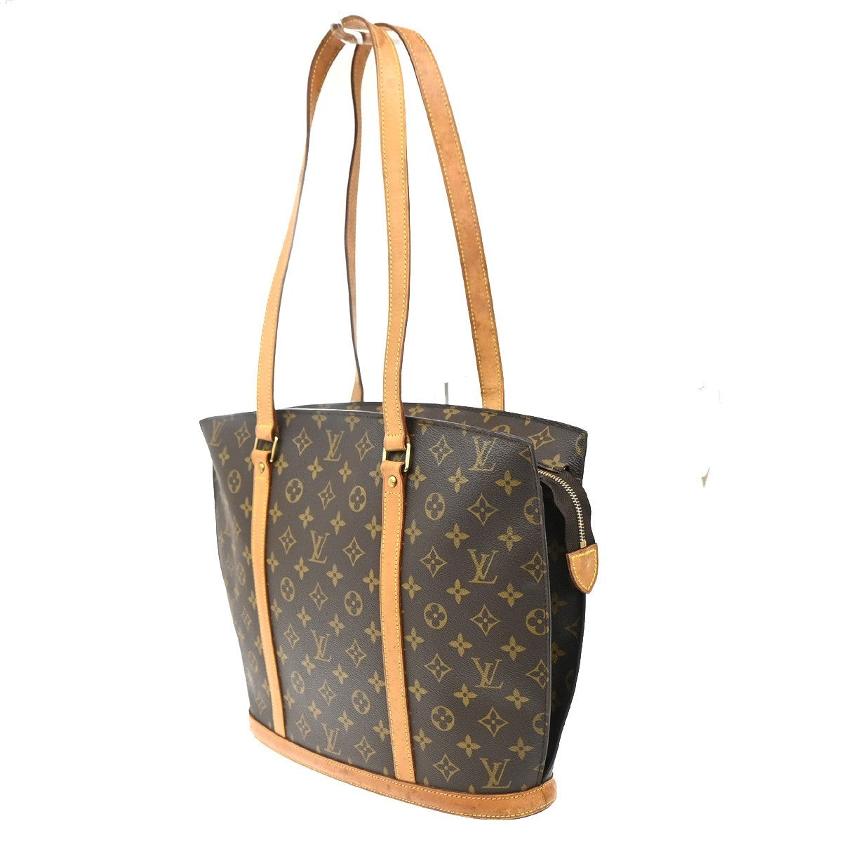 Louis Vuitton Babylone Handbag Monogram Canvas Brown Canvas Shoulder Bag