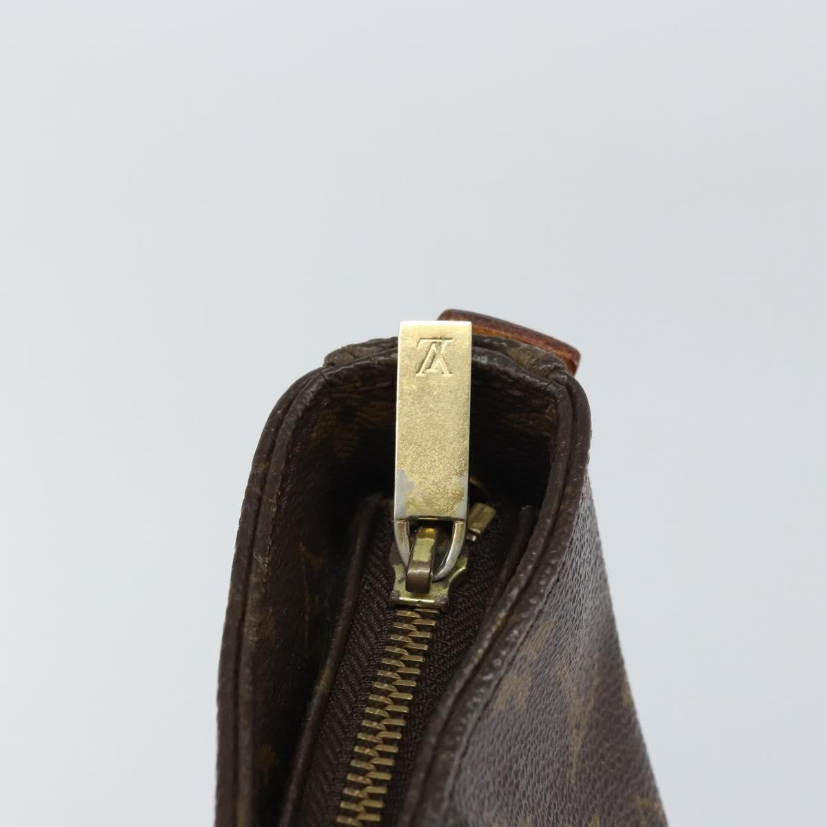 Louis Vuitton Monogram Looping Handbag Monogram Canvas Brown Canvas Shoulder Bag