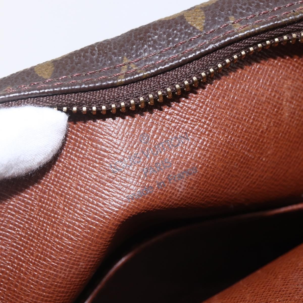 Louis Vuitton Amazone Bag Monogram Canvas Brown Canvas Shoulder Bag
