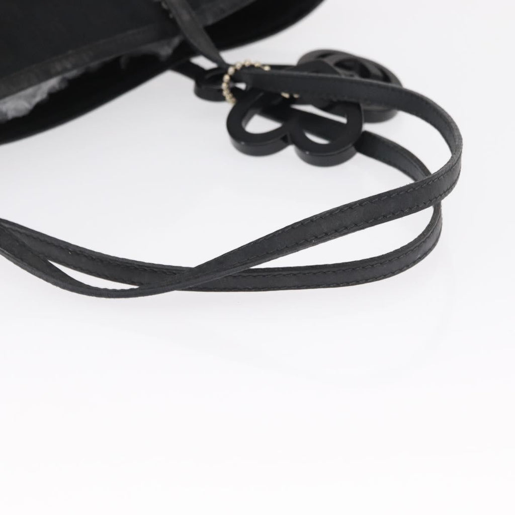Gucci Jolie Web Tote Gg Canvas Black Canvas Tote Bag Bag (Pre-Owned)