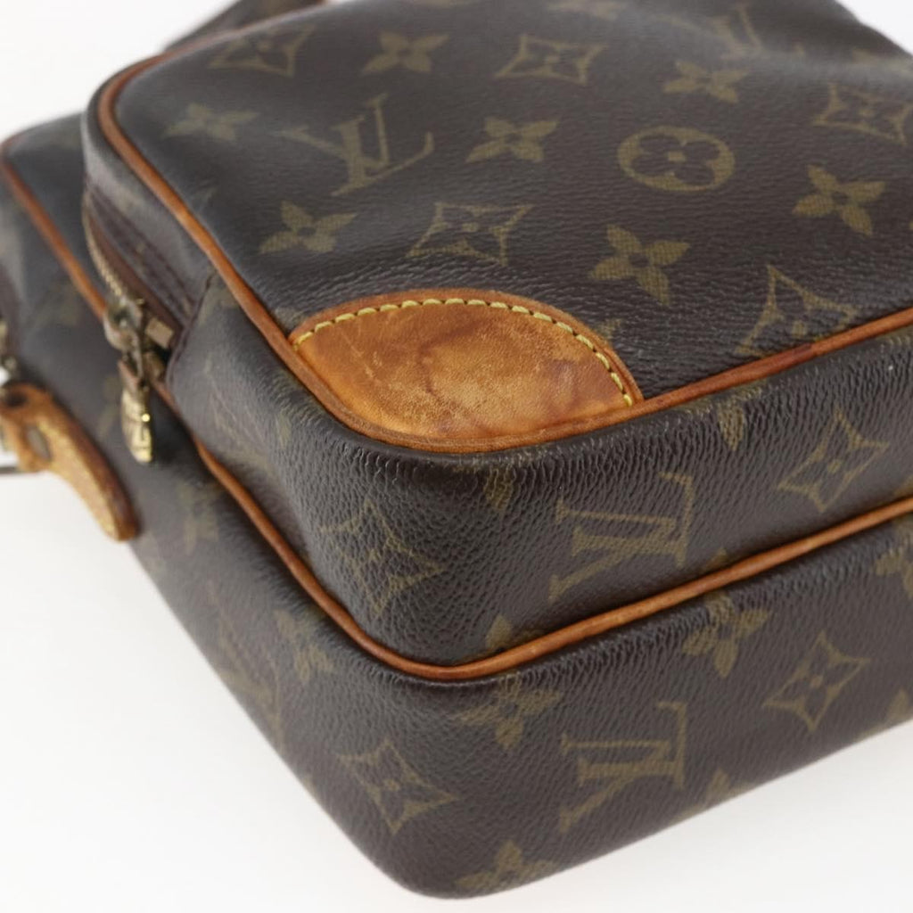 Louis Vuitton Amazone Bag Monogram Canvas Brown Canvas Shoulder Bag