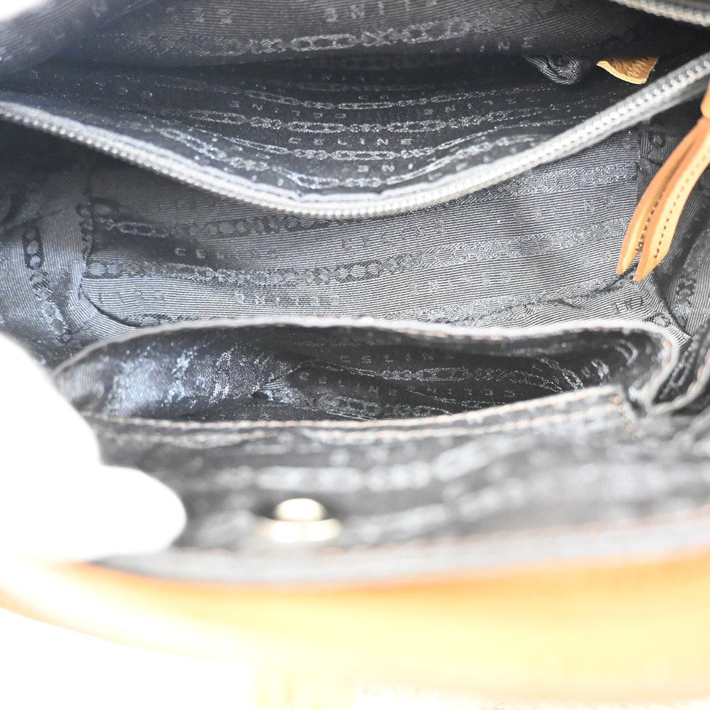 Celine Bittersweet Leather Brown Leather Handbag