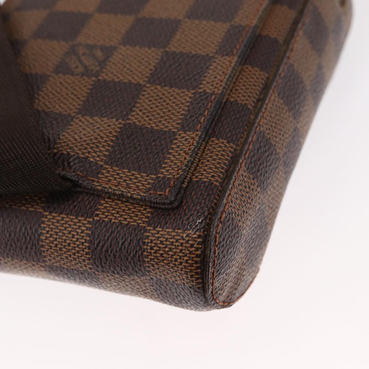 Louis Vuitton Geronimos Waist Bag Damier Brown Canvas Shoulder Bag