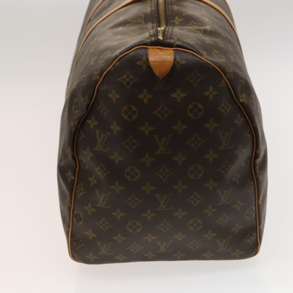 Louis Vuitton Keepall Bag Monogram Canvas Brown Canvas Travel Bag