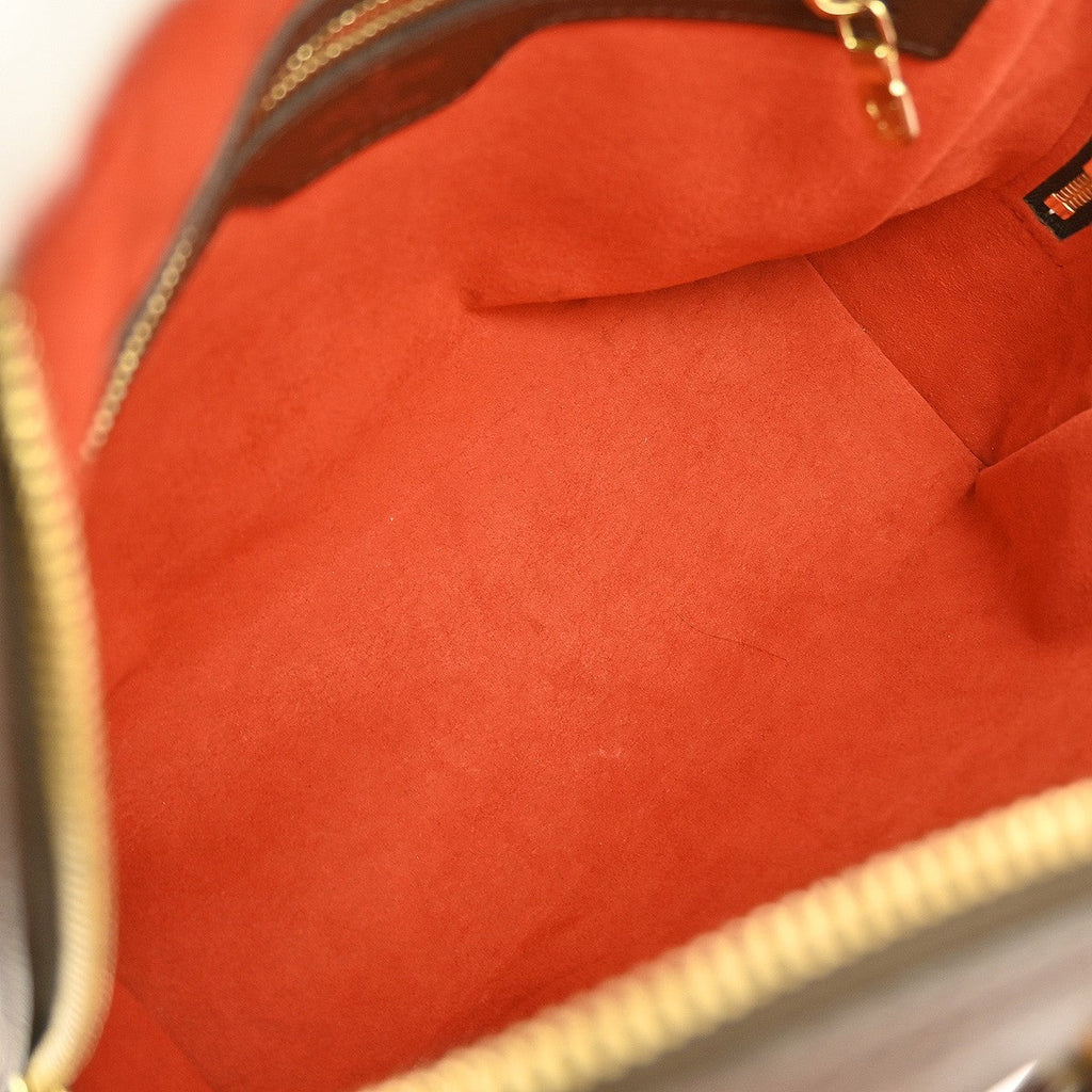 Louis Vuitton Brera Handbag Damier Brown Canvas Handbag