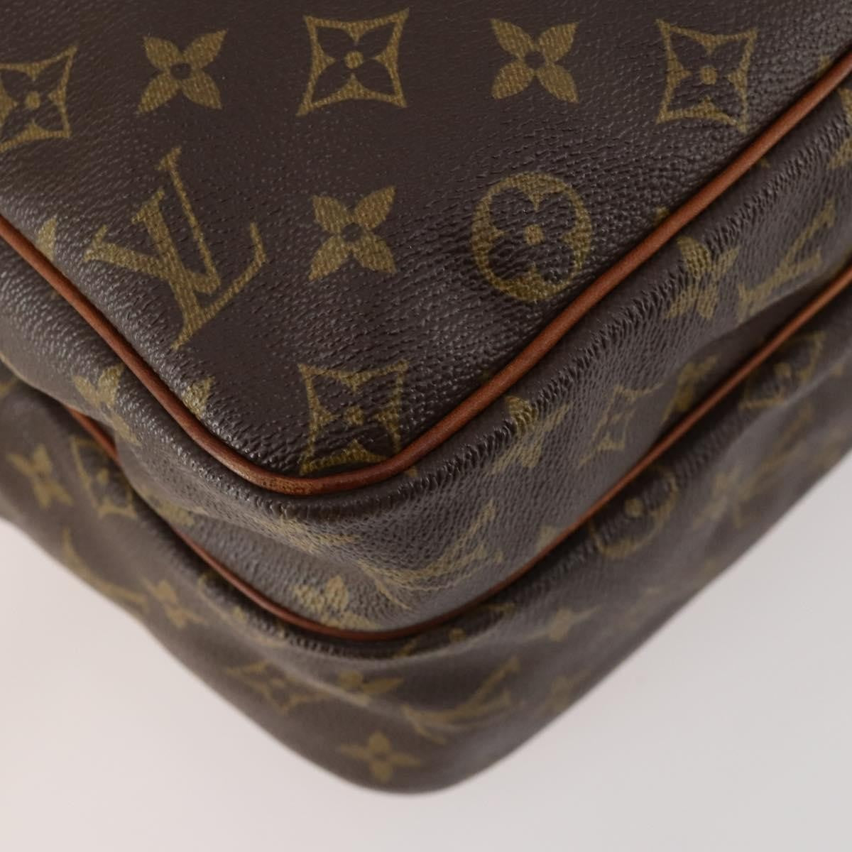 Louis Vuitton Reporter Bag Monogram Canvas Brown Canvas Shoulder Bag