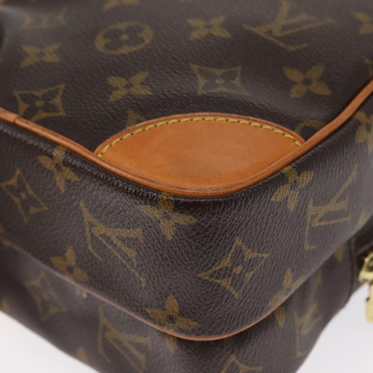 Louis Vuitton Amazone Bag Monogram Canvas Brown Canvas Shoulder Bag