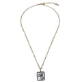 Chanel Cc No.5 Pendant Necklace Metal Gold Gold_Plated Necklace Jewelry