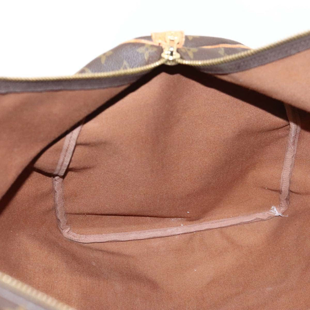 Louis Vuitton Keepall Bag Monogram Canvas Brown Canvas Travel Bag