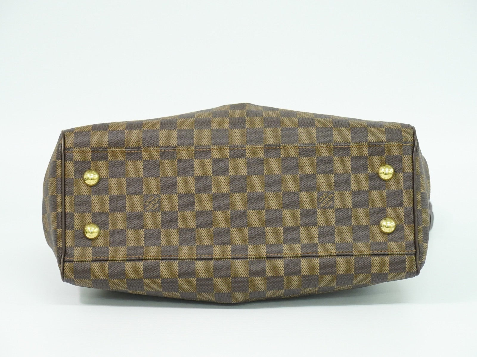 Louis Vuitton Trevi Handbag Damier Brown Canvas Handbag