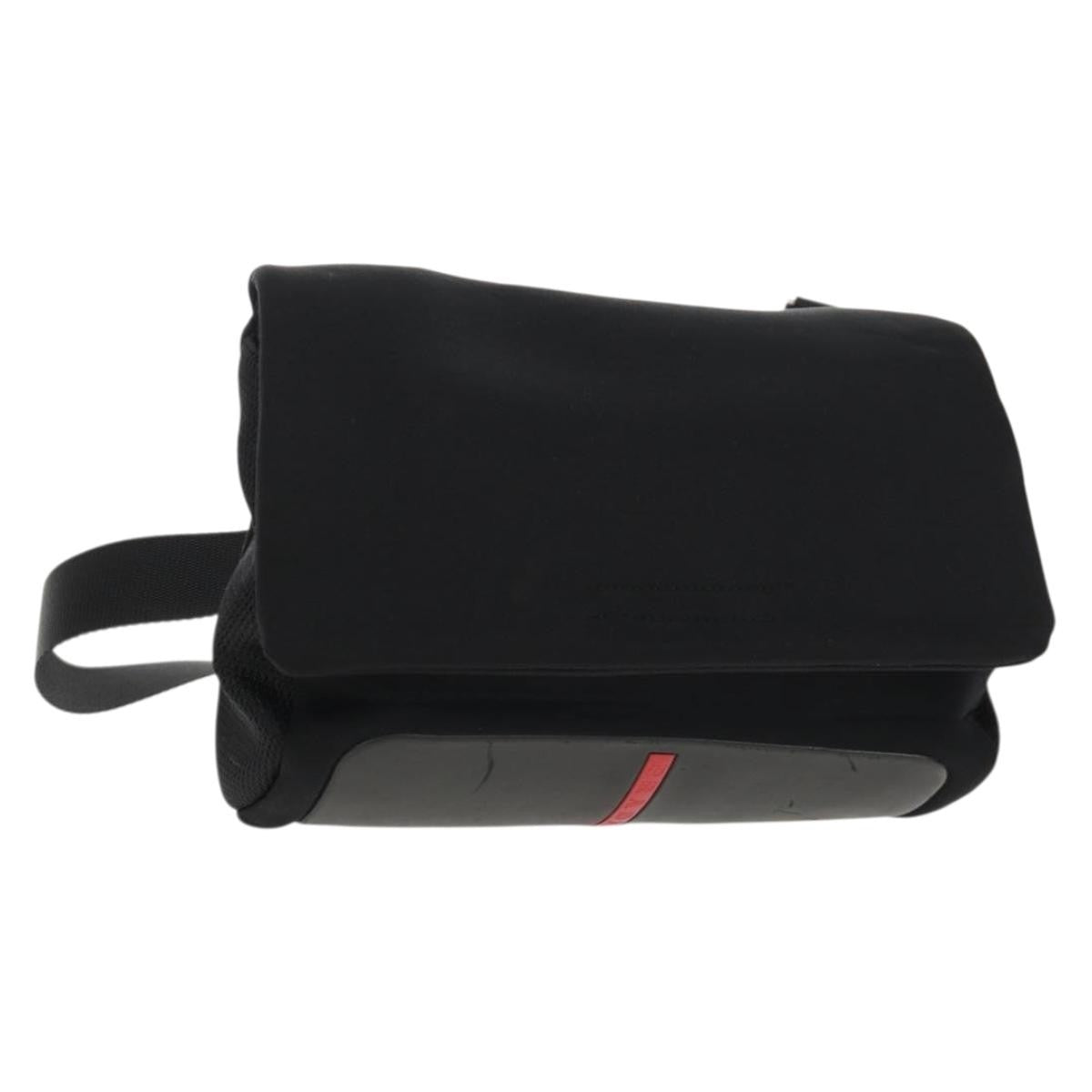 Prada Vintage Sport Shoulder Bag Nylon Black Nylon Shoulder Bag Bag